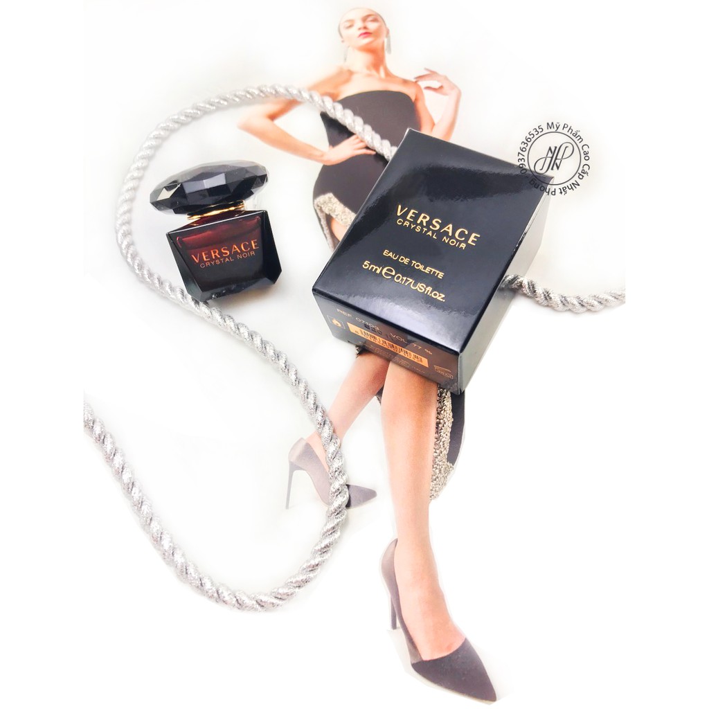 FREESHIP ĐƠN 99K-Nước hoa nữ VERSACE Crystal Noir EDT 5ml | BigBuy360 - bigbuy360.vn