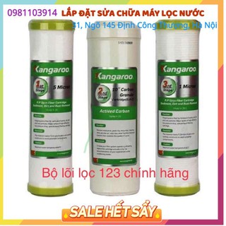 Lõi lọc nước kangaroo số 1,2,3 ♥️ bộ 3 lõi lọc nước kangaroo số 123 ♥️ lõi lọc thô