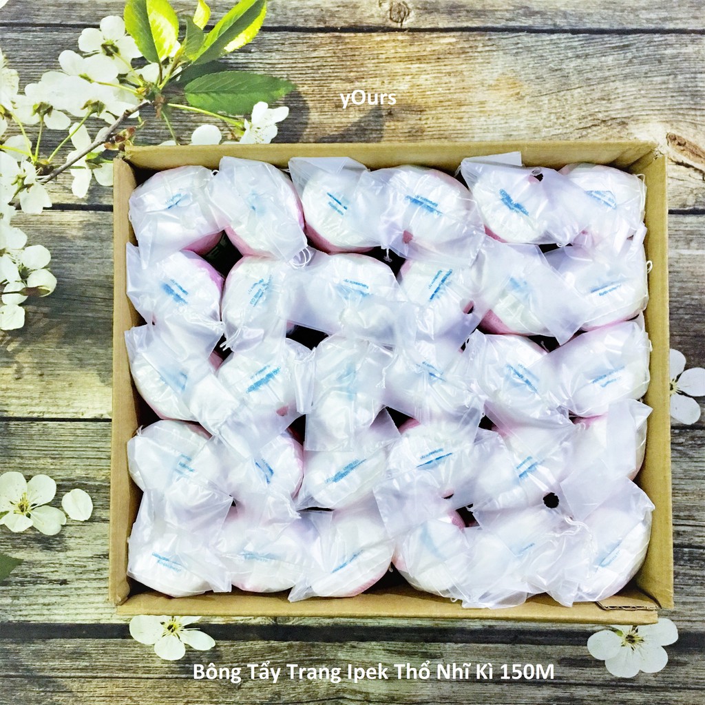 [150M] Bông Tẩy Trang Ipek Thổ Nhĩ Kỳ 150 (120 + 30) Miếng - tẩy trang | BigBuy360 - bigbuy360.vn