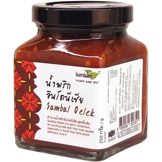 Tương ớt Sambal hữu cơ lumlum