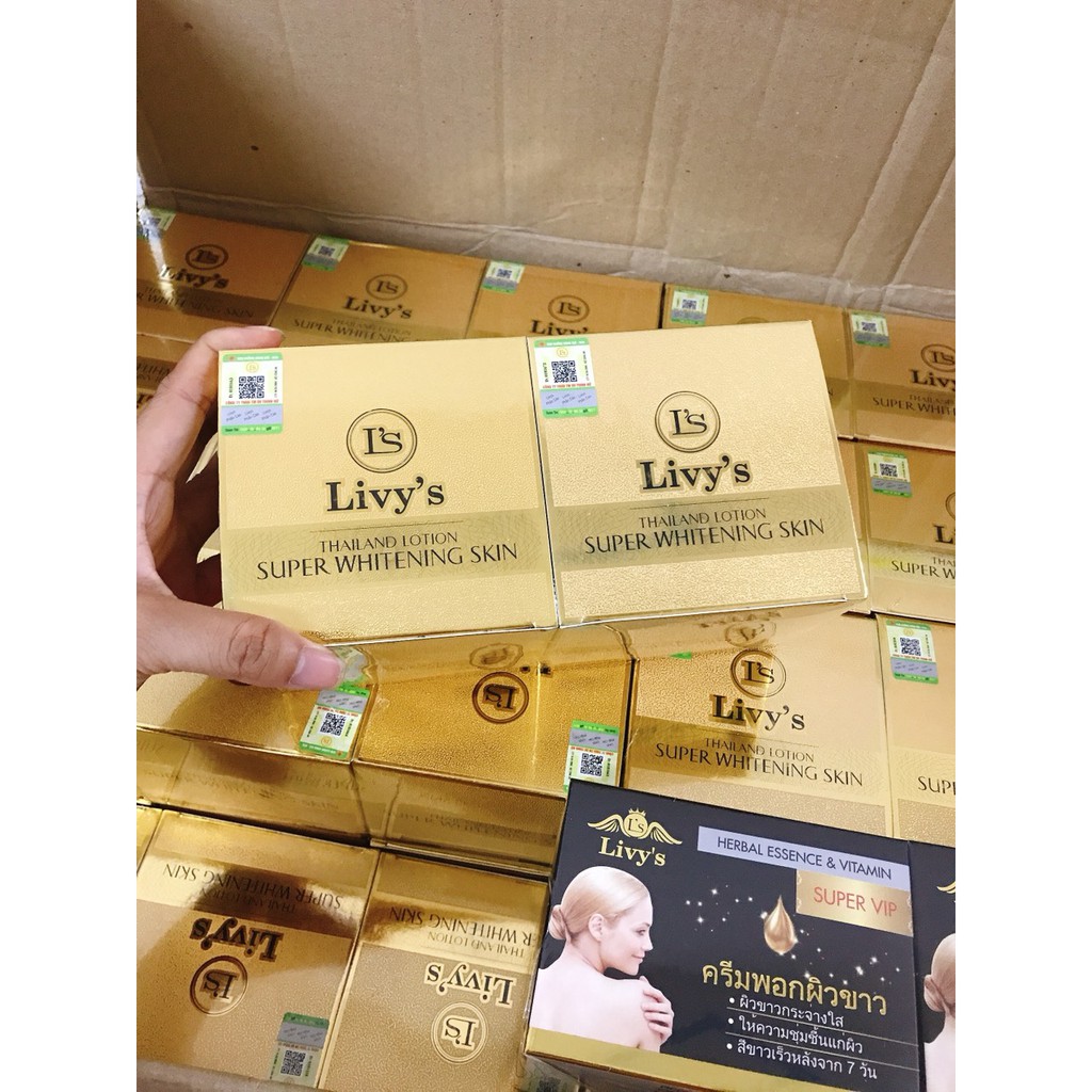 ( hình chụp thật) kem body Livy’s chính hãng thái lan 250g