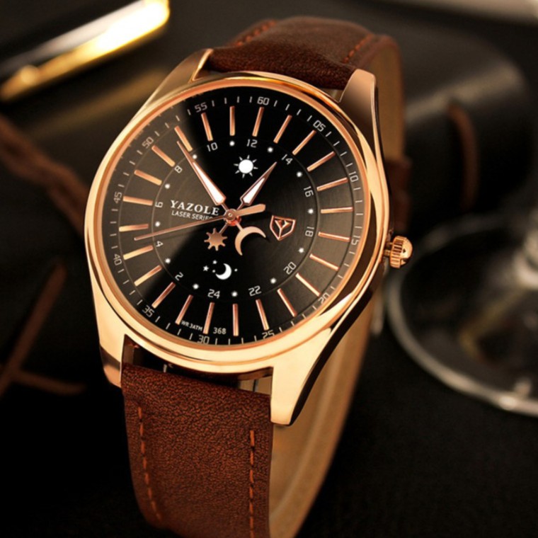 Đồng hồ nam YAZOLE chính hãng, dây dao cao cấp, đeo êm tay, chống nước tốt, lịch lãm, phong cách ( Mã: AYS ) | BigBuy360 - bigbuy360.vn