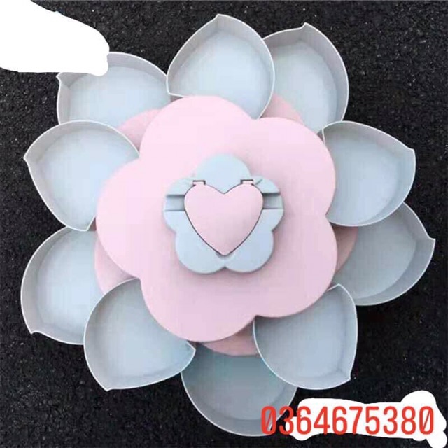 Khay mứt xoay 2 tầng lúa mạch