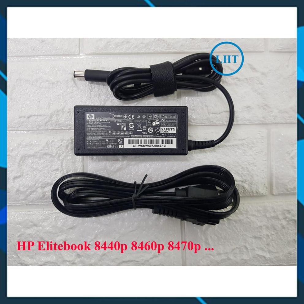 Sạc Laptop HP Elitebook 8440p OUTPUT 18.5V - 3.5A (65W) Chân Kim To kích thước 7.4mm x 5.0mm - Nhập Khẩu