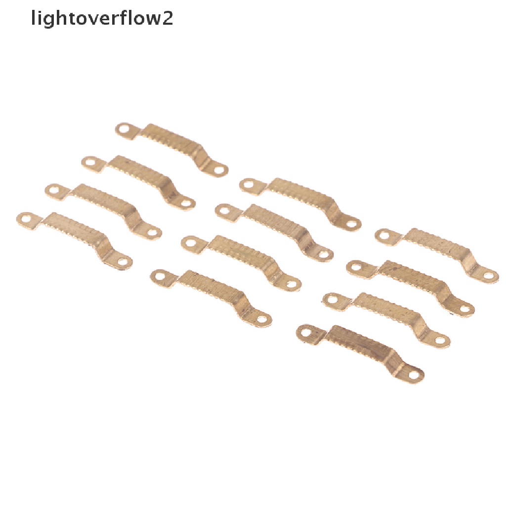 Set 12 Tay Nắm Cửa / Ngăn Kéo Mini Tỉ Lệ 1: 12 Trang Trí Nhà Búp Bê