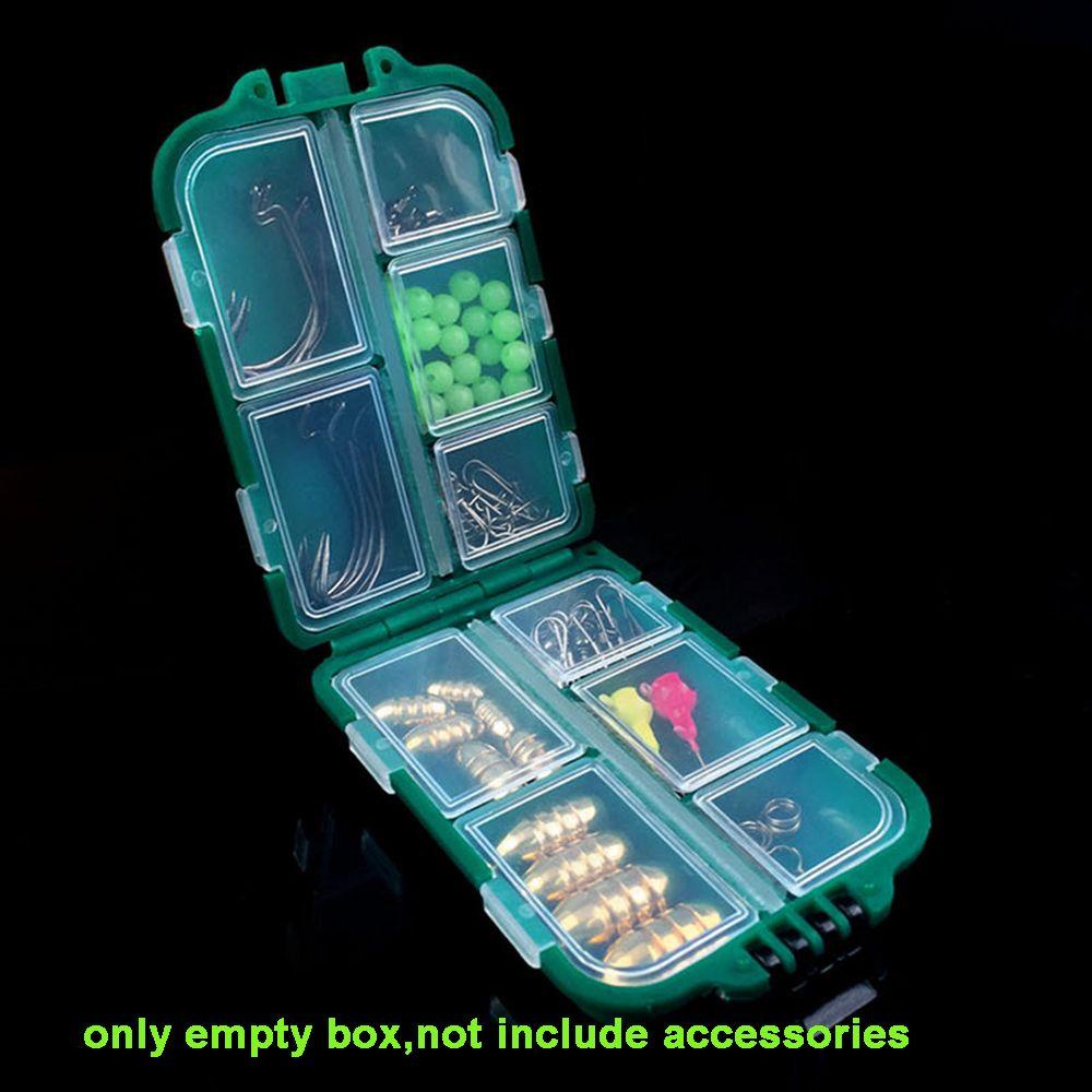 VANES1 Hộp Nhựa Vuông Đựng Lưỡi Câu Cá