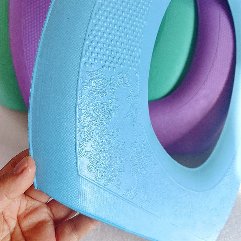 Vỏ bọc lót bệ ngồi bồn cầu bằng EVA hình chữ O màu trơn giữ ấm mùa đông hợp vệ sinh nhiều màu sắc tùy chọn