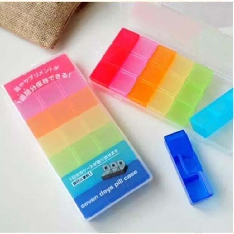 Hộp đựng thuốc 7 ngày Yamada Nhật Bản