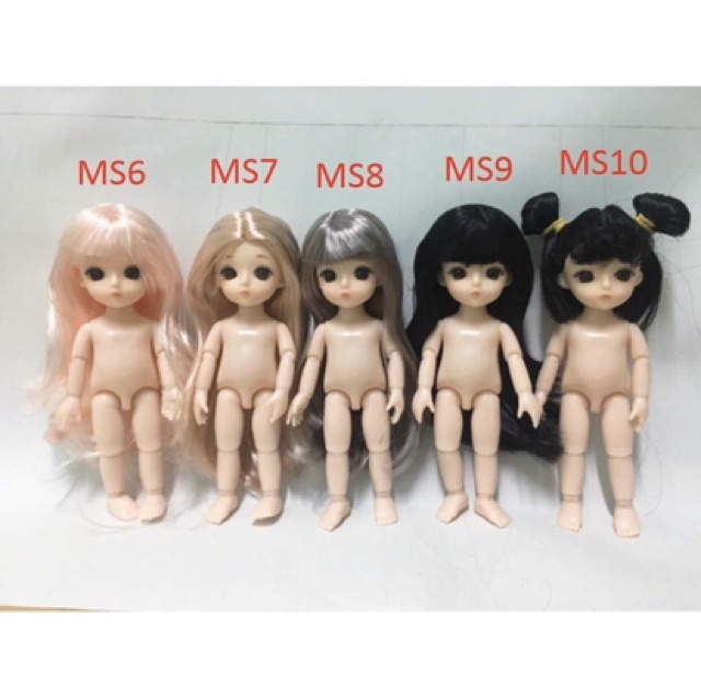 Búp bê Baboliy size 1/8 có khớp tặng giày