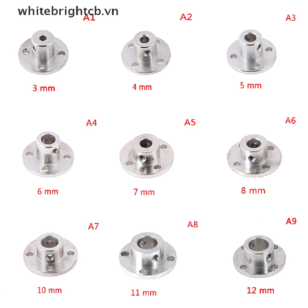Khớp Nối Động Cơ Bước 3 / 4 / 5 / 6 / 7 / 8 / 10 / 11 / 12mm