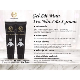 Gel lột mụn Tro Núi Lửa