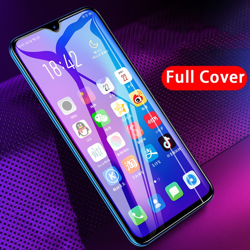 Kính Cường Lực 9D 2 Trong 1 Bảo Vệ Cho Oppo A5S/12 A16 A15 A54 F9 F11 Pro A31 A53 A91 A52 A9 A5 2020 A93 A94 A83 A74 A55 A15S F1S Reno 2 2F 3 5 6Z