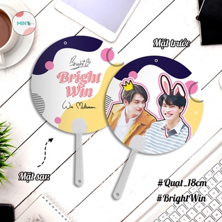 [Handmade] Quạt tròn BrightWin 18cm