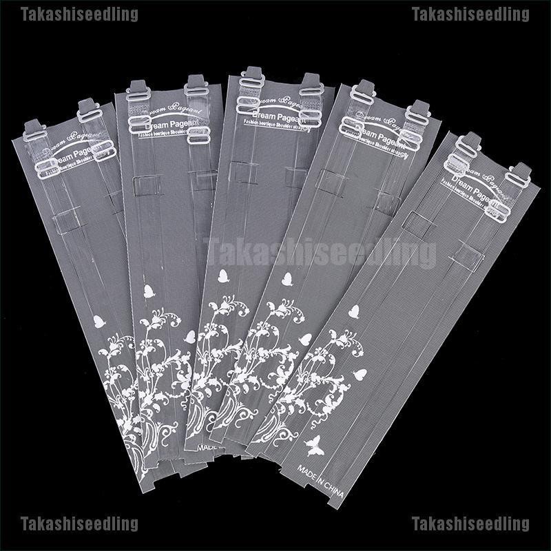 10 Dây Áo Ngực Nhựa Trong Suốt Quyến Rũ Tiện Lợi Cho Nữ