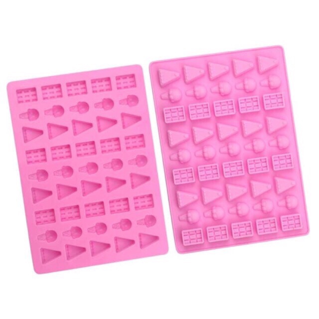 Khuôn chip silicon hình kem...