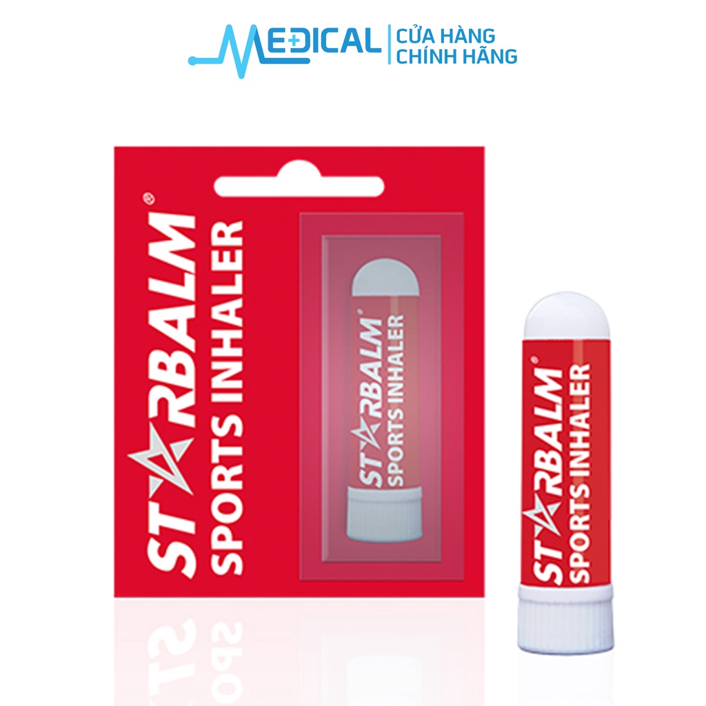 Chai hít thông mũi STARBALM Sports khi chơi thể thao - MEDICAL