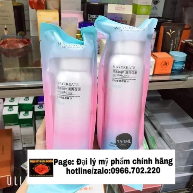 COMBO 10 CHAI XỊT CHỐNG NẮNG MAYCRETE