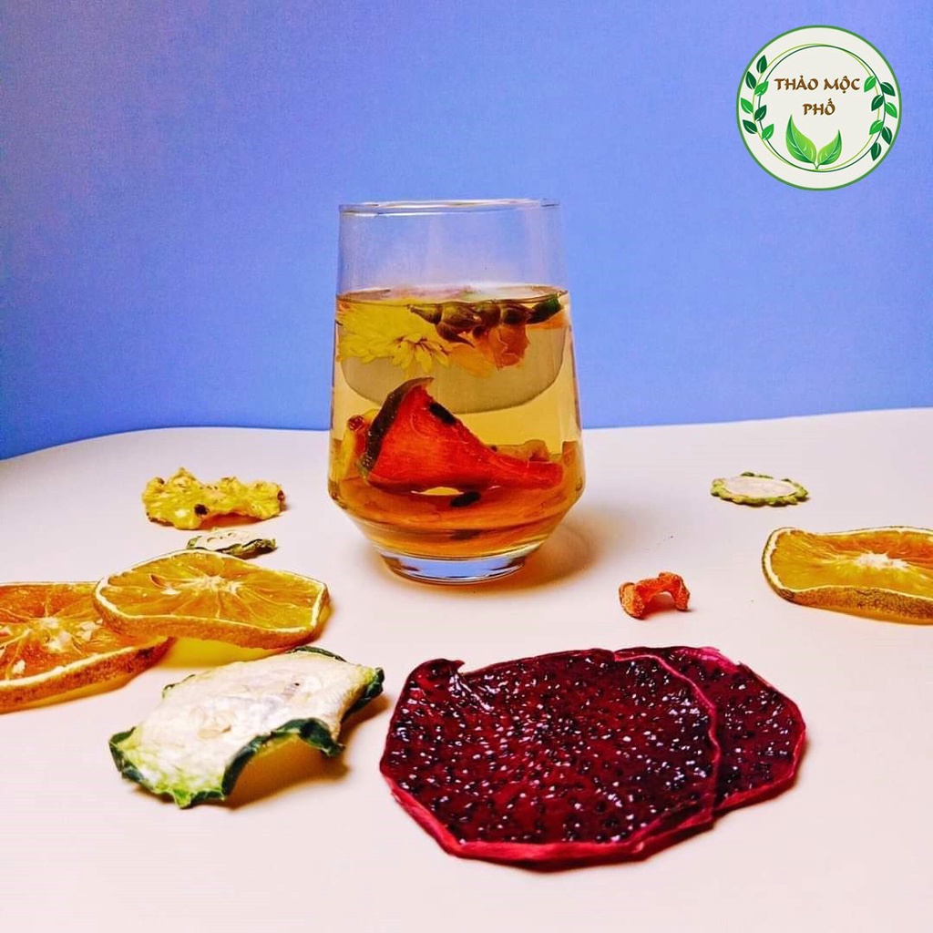 Trà Detox hoa quả sấy khô giảm cân - DETOX THẢO MỘC PHỐ