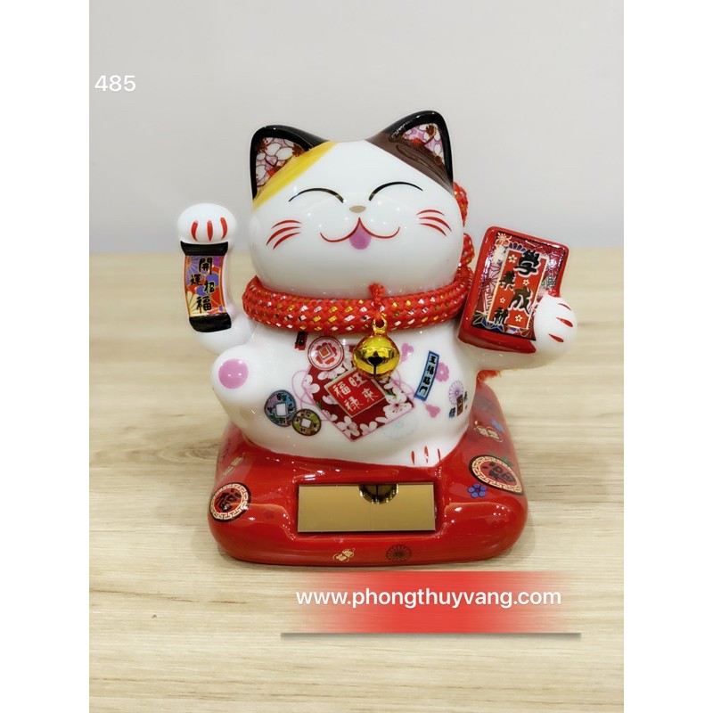 🔸️Mèo Thần Tài vẫy tay Năng Lượng Mặt Trời 12cm | BigBuy360 - bigbuy360.vn