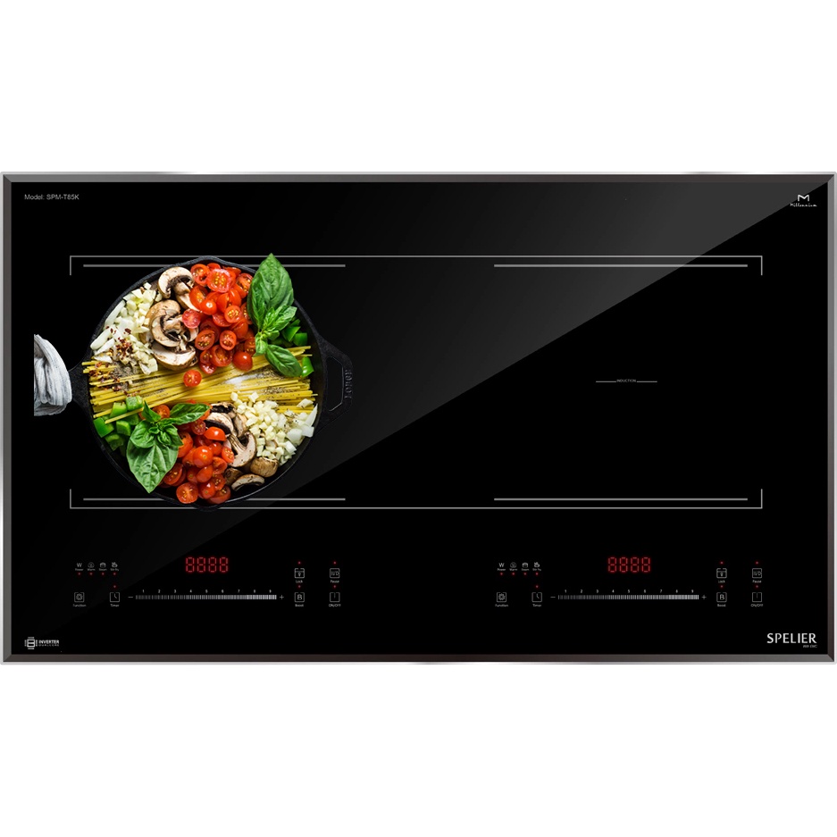 Bếp từ đôi Spelier SPM-T85K - NK malaysia - BH 5 năm - Hàng chính hãng