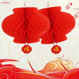 Lồng đèn nilong treo tết