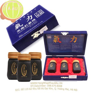 Cao hồng sâm nguyên chất nội địa hàn quốc hộp gỗ 3 lọ x 30g