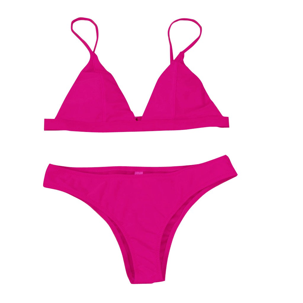 Bộ bikini hai mảnh khoét hông cao có đệm nâng ngực quyến rũ dành cho nữ | BigBuy360 - bigbuy360.vn