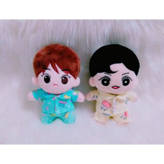 Set pijama ngủ cho doll 15cm
