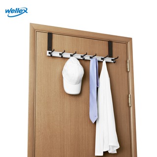 Móc treo quần áo sau cửa Wellex phù hợp nhiều độ dày cửa