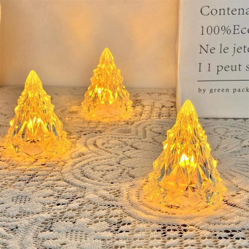 Đèn Led Ngủ Để Bàn Hình Cây Thông Noel Độc Đáo
