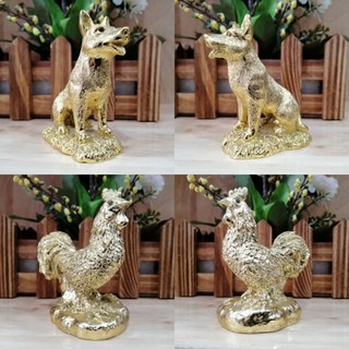TƯỢNG CHÓ, GÀ NHỎ XI VÀNG
