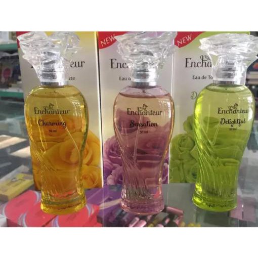 ENCHANTUER_ NƯỚC HOA ENCHANTUER 50ML ĐỦ MÙI HƯƠNG LỰA CHỌN.