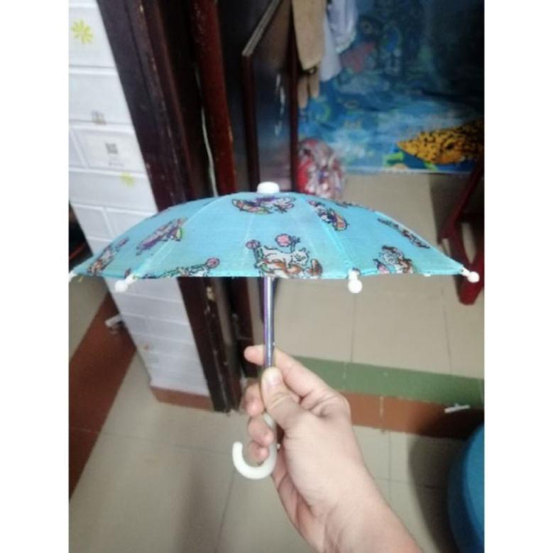 Dù mini che nắng và chống thấm cho điện thoại trên giá đỡ Vi Tính 2T Hóc Môn