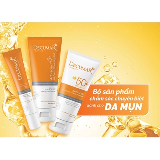 DECUMAR-GEL & DECUMAR GEL RỬA MẶT NGỪA MỤN