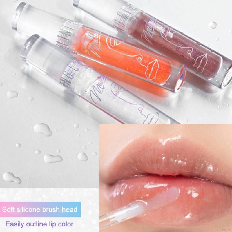 [Hàng mới về] Son bóng trong suốt giữ ẩm và làm căng mọng môi xinh xắn