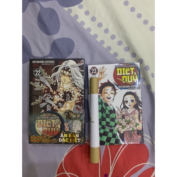 Combo kny bìa đỏ t23 và t22 đb