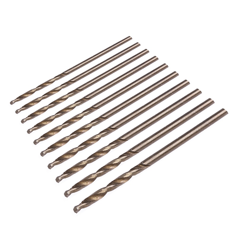 Bộ 10 Mũi Khoan Thép HSS Mini Tốc Độ Cao Không Gây Kích Ứng