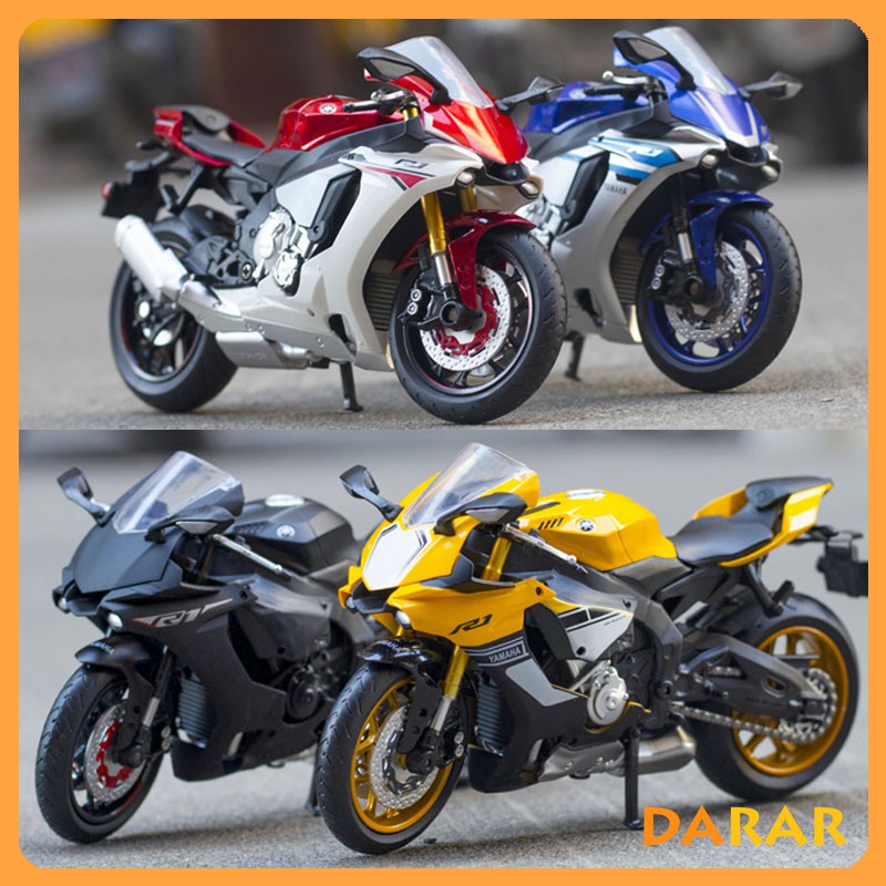 MÔ HÌNH XE MOTO SIÊU XE YAMAHA YZF-R1 | MSZ tỷ lệ 1:12