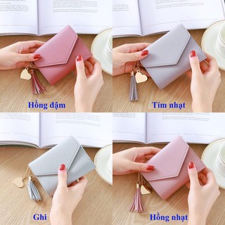 Ví tua rua, ví ngắn cầm tay siêu xinh - V118