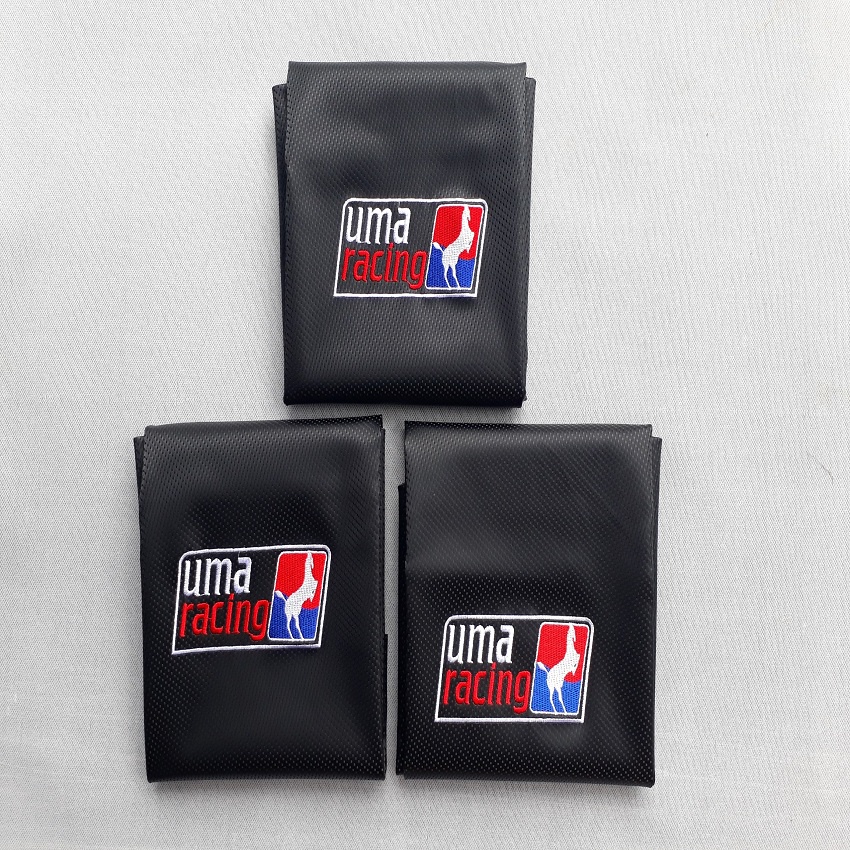 Vỏ yên xe máy da yên vân cacbon uma racing đa năng lắp nhiều dòng xe Dream Wave Sirius Furture Exciter Winner Airblade