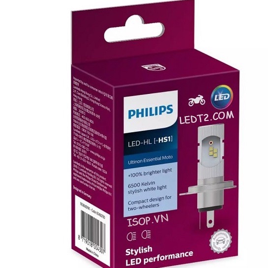 Đèn pha LED Philips Ultinon Essential Moto HS1