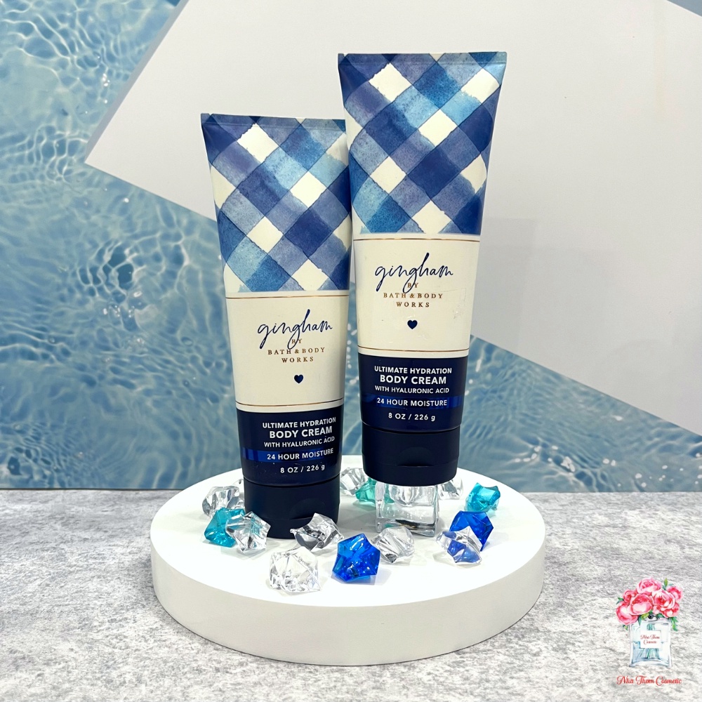 Kem Dưỡng Thể Bath & Body Works Gingham Hương Thơm Hoa Quả Tinh Tế Sang Trọng Quyến Rũ 226g