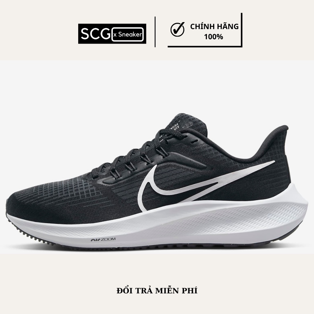 Giày thể thao nam - sneaker nam - Nike Air Zoom Pegasus 39 - màu đen trắng- DH4072-001- Hàng Chính Hãng - SCGxsneaker
