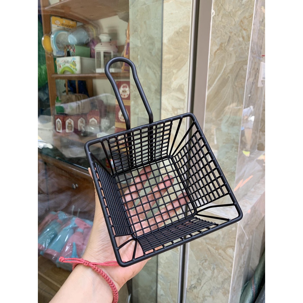Giỏ đựng đồ chiên rán I Khay đựng đồ chiên Decor