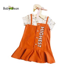 Đầm Đũi Giả Yếm Đuôi Cá bé gái BabyBean