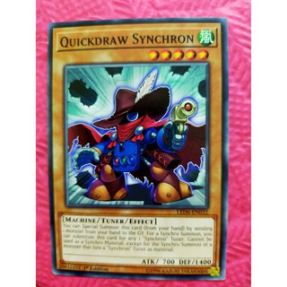 Quickdraw synchron - led6-en032 - common 1st edition