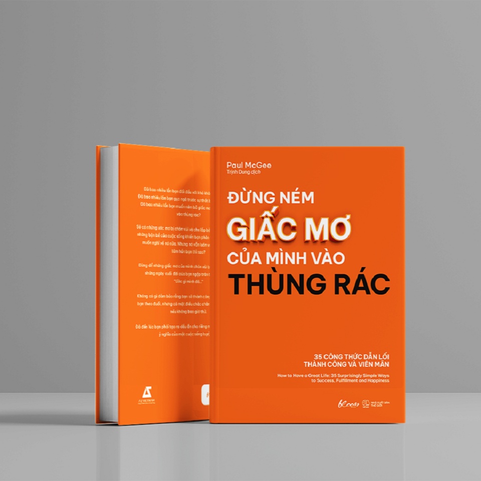 Sách - Đừng Ném Giấc Mơ Của Mình Vào Thùng Rác