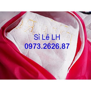 Chăn Drap Gối Kitty Nơ Cờ Cotton Poly loại 1 Mềm mát