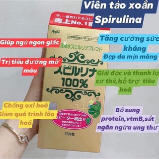 Tảo xoắn spirulina