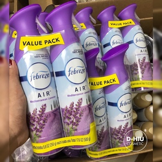 Xịt phòng Febreze Air Lavender Mỹ 250g